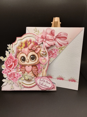 I Will Owl-ways Love You 1 XL Shaped Card Kit by Stephanie Bardelli
