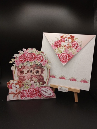 I Will Owl-ways Love You 4 XL Shaped Card Kit by Stephanie Bardelli