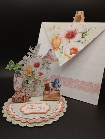 Blossoming Spring 2 Triple Easel Card Kit by Stephanie Bardelli