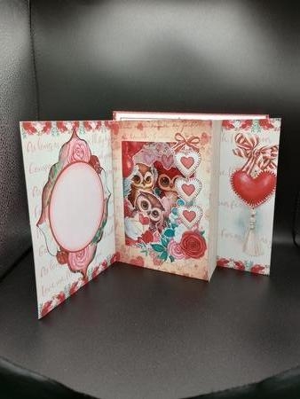 Hoot, Hoot! You are Cute Storybook Tunnel Card by Stephanie Bardelli