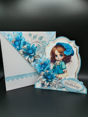 Amelia 1 XL Shaped Card Kit by Stephanie Bardelli