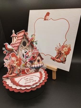 Spread a Little Love 2 Triple Easel by Stephanie Bardelli
