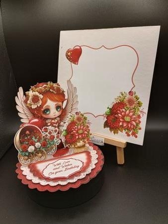 Spread a Little Love 3 Triple Easel by Stephanie Bardelli