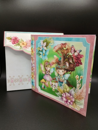 Welcome to Fairyland Storybook Tunnel Card by Stephanie Bardelli