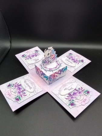 Dragon Up the Kids 1 Exploding Box Surprise Kit. by Stephanie Bardelli