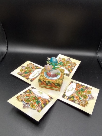 Dragon Up the Kids 2 Exploding Box Surprise Kit. by Stephanie Bardelli