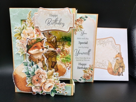 Into the Woods 2 - Side Panel Step Card & Envelope Kit by Stephanie Bardelli