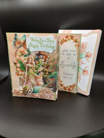 Realm of the Fairy Queen 1 - Side Panel Step Card & Envelope Kit by Stephanie Bardelli