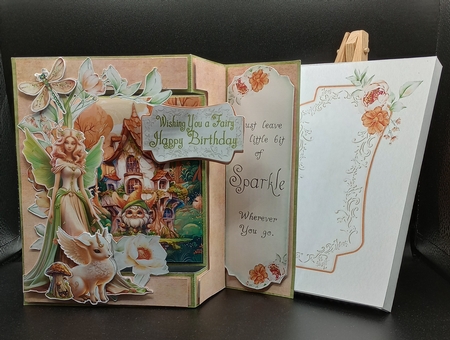 Realm of the Fairy Queen 2 - Side Panel Step Card & Envelope Kit by Stephanie Bardelli