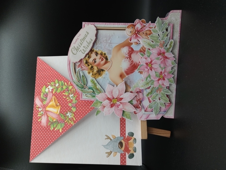 Rosey Christmas 7 XL Shaped Card Kit by Stephanie Bardelli