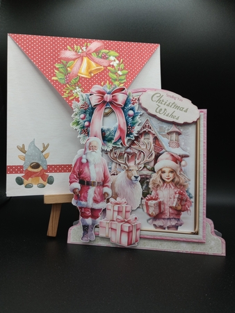 Rosey Christmas 9 XL Shaped Card Kit by Stephanie Bardelli