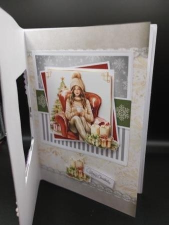 Christmas Cozy 2 Card & Topper Set by Stephanie Bardelli