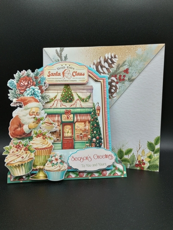 Festive Retro 5 XL Shaped Card Kit by Stephanie Bardelli
