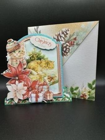 Festive Retro 7 XL Shaped Card Kit by Stephanie Bardelli