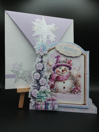Spreading Christmas Cheer 2 1 XL Shaped Card Kit by Stephanie Bardelli