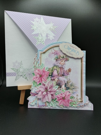 Spreading Christmas Cheer 14 1 XL Shaped Card Kit by Stephanie Bardelli