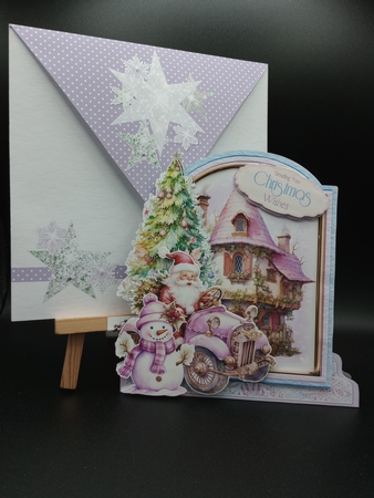 Spreading Christmas Cheer 15 1 XL Shaped Card Kit by Stephanie Bardelli