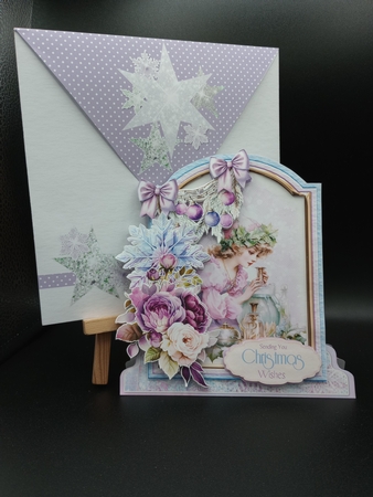 Spreading Christmas Cheer 19 1 XL Shaped Card Kit by Stephanie Bardelli