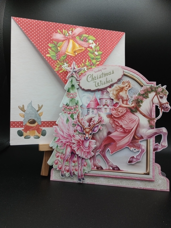Rosey Christmas 12 XL Shaped Card Kit by Stephanie Bardelli