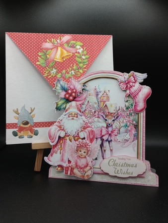 Rosey Christmas 26 XL Shaped Card Kit by Stephanie Bardelli