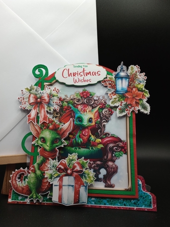 Fairy Christmas to You 4 XL Shaped Card Kit by Stephanie Bardelli