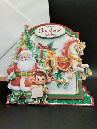 Fairy Christmas to You 7 XL Shaped Card Kit by Stephanie Bardelli