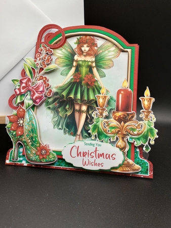 Fairy Christmas to You 8 XL Shaped Card Kit by Stephanie Bardelli