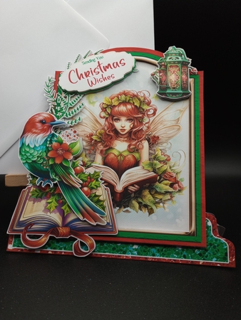 Fairy Christmas to You 10 XL Shaped Card Kit by Stephanie Bardelli