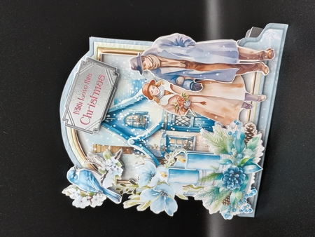 December Delights 1 XL Shaped Card Kit by Stephanie Bardelli