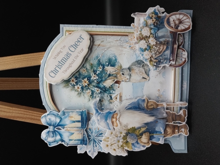 December Delights 3 XL Shaped Card Kit by Stephanie Bardelli