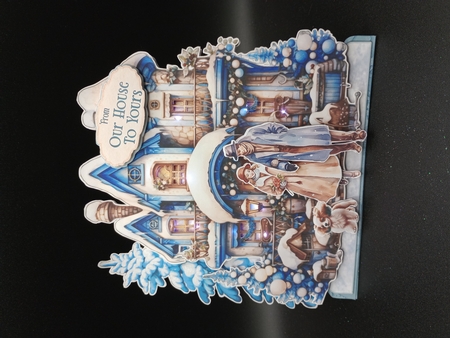 Home for Christmas 1 XL Shaped Card Kit by Stephanie Bardelli