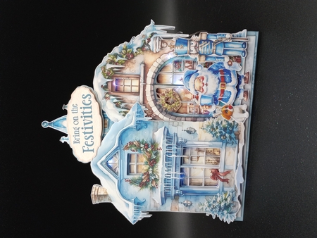 Home for Christmas 5 XL Shaped Card Kit by Stephanie Bardelli