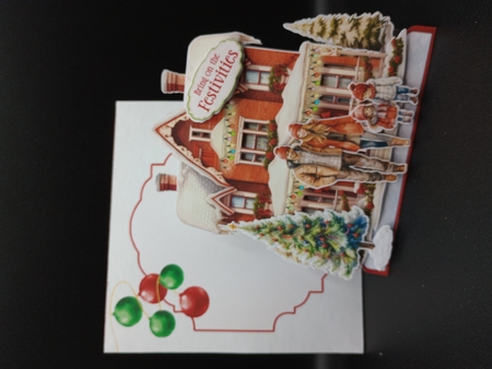 Home for Christmas 8 XL Shaped Card Kit by Stephanie Bardelli