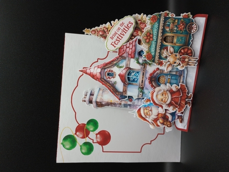 Home for Christmas 9 XL Shaped Card Kit by Stephanie Bardelli
