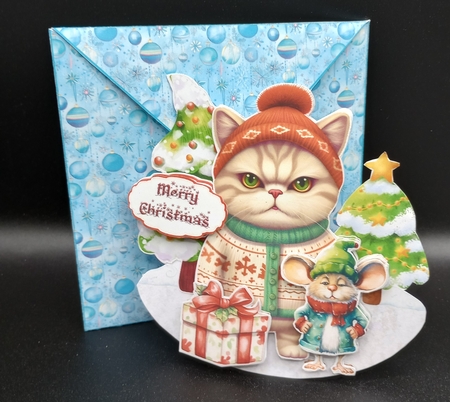 Bah Humbug! 1 Rocker Card by Stephanie Bardelli