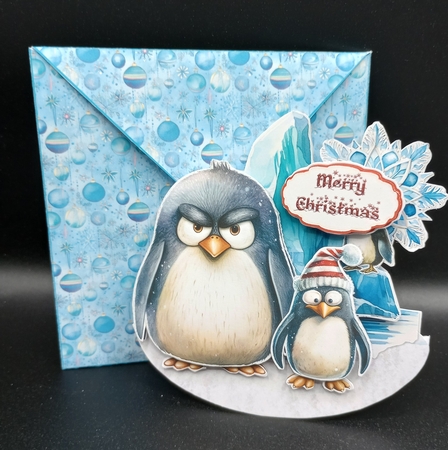 Bah Humbug! 3 Rocker Card by Stephanie Bardelli