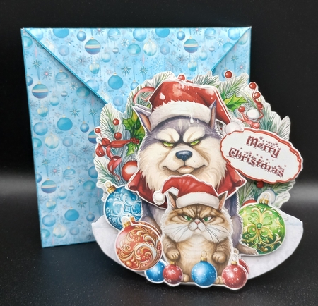 Bah Humbug! 5 Rocker Card by Stephanie Bardelli