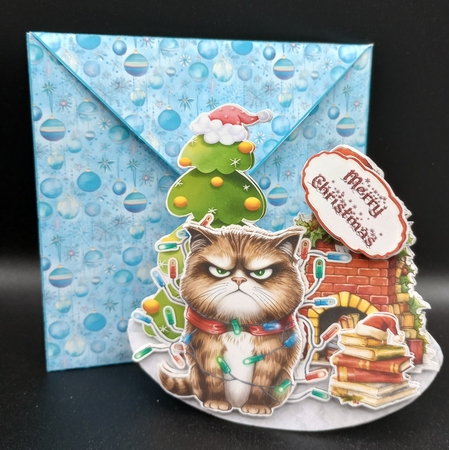 Bah Humbug! 7 Rocker Card by Stephanie Bardelli
