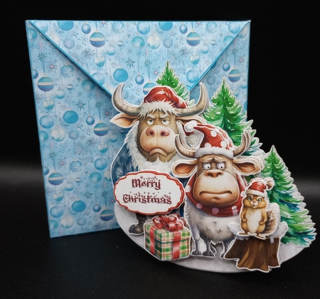 Bah Humbug! 8 Rocker Card by Stephanie Bardelli