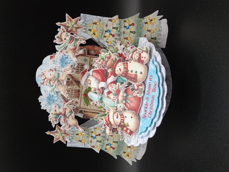 Countdown to Christmas 1 Rock-the-Shelf Card Mini Kit by Stephanie Bardelli
