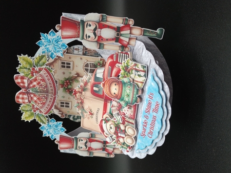 Countdown to Christmas 2 Rock-the-Shelf Card Mini Kit by Stephanie Bardelli