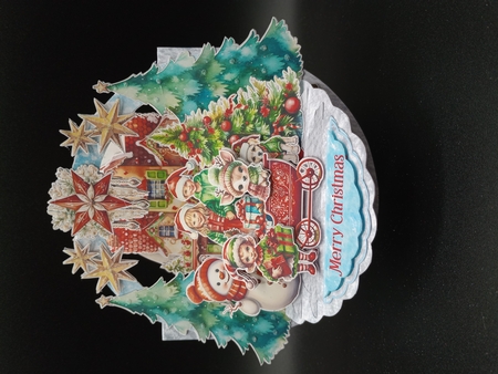 Countdown to Christmas 4 Rock-the-Shelf Card Mini Kit by Stephanie Bardelli