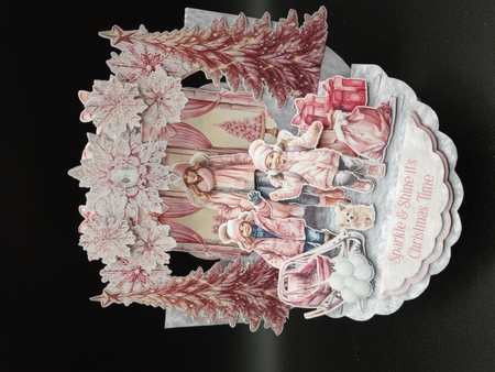 Marshmallow Christmas 2 Rock-the-Shelf Card Mini Kit by Stephanie Bardelli