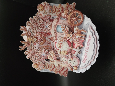 Marshmallow Christmas 5 Rock-the-Shelf Card Mini Kit by Stephanie Bardelli