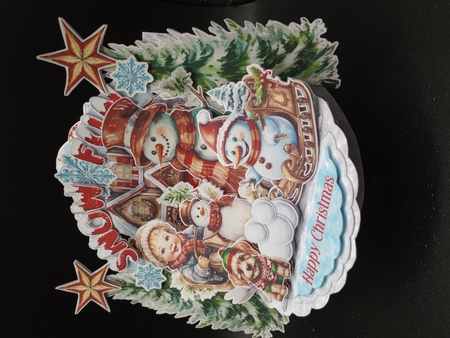 The First Christmas 4 Rock-the-Shelf Card Mini Kit by Stephanie Bardelli