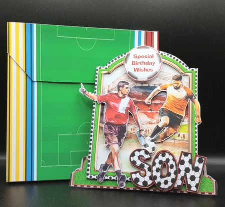 The Beautiful Game 2 XL Shaped Card Kit by Stephanie Bardelli