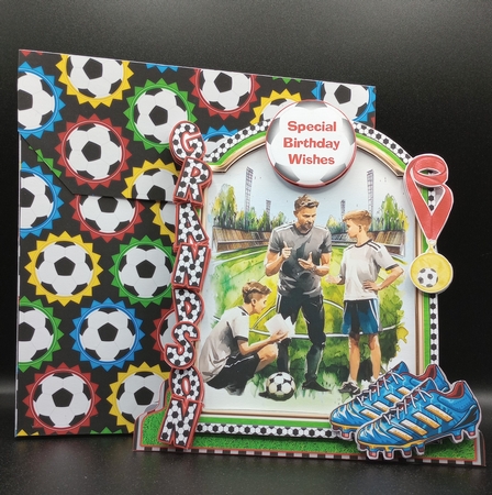 The Beautiful Game 5 XL Shaped Card Kit by Stephanie Bardelli