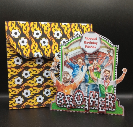 The Beautiful Game 6 XL Shaped Card Kit by Stephanie Bardelli