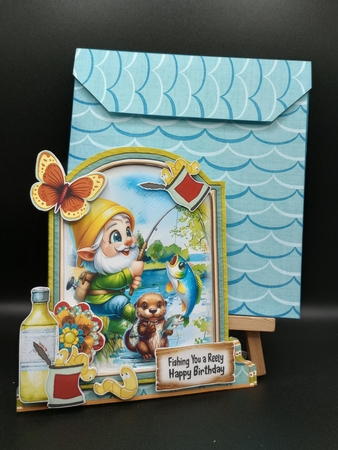 Gnome Fishing Here! 2 by Stephanie Bardelli