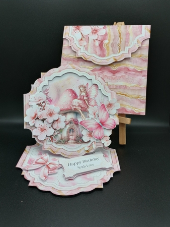 Once Upon a Fairytale 2 Shaped Easel by Stephanie Bardelli